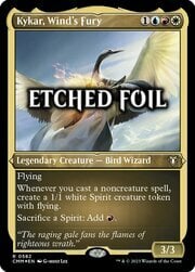 Kykar, Wind's Fury · Etched Foil 582
