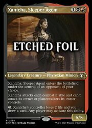 Xantcha, Sleeper Agent · Etched Foil 595