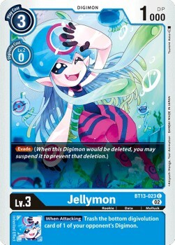 Jellymon Card Front