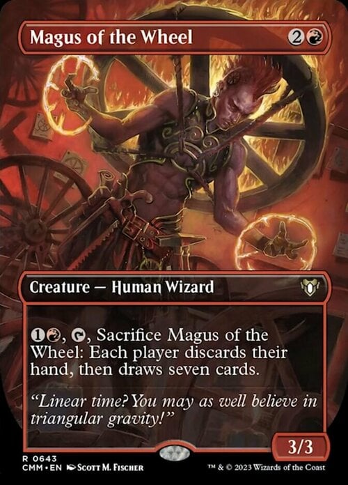 Magus of the Wheel Card Front
