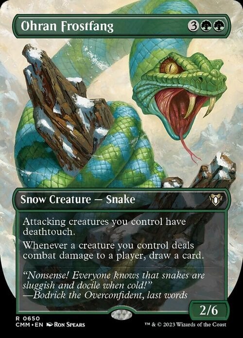 Ohran Frostfang Card Front