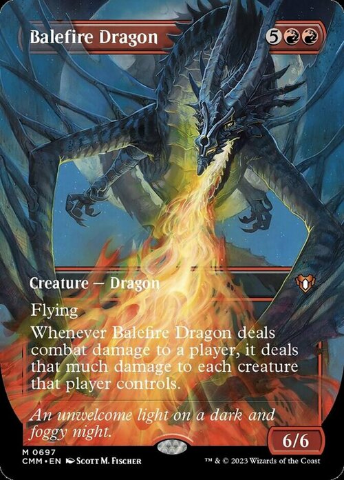 Balefire Dragon Card Front