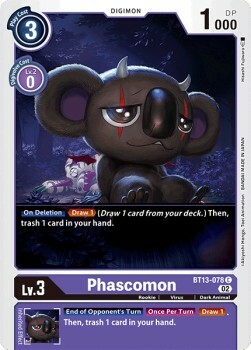 Phascomon Card Front