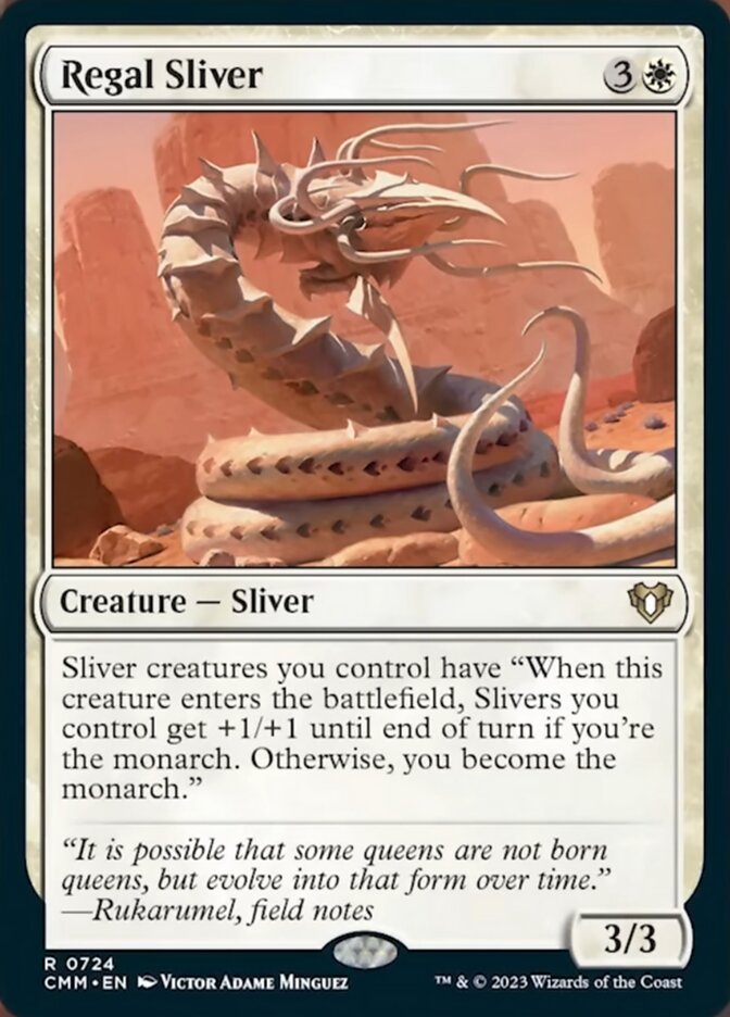 Regal Sliver Commander Masters Decks | Magic | CardTrader