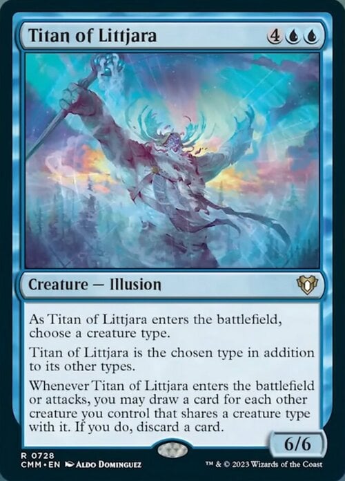 Titan of Littjara Card Front