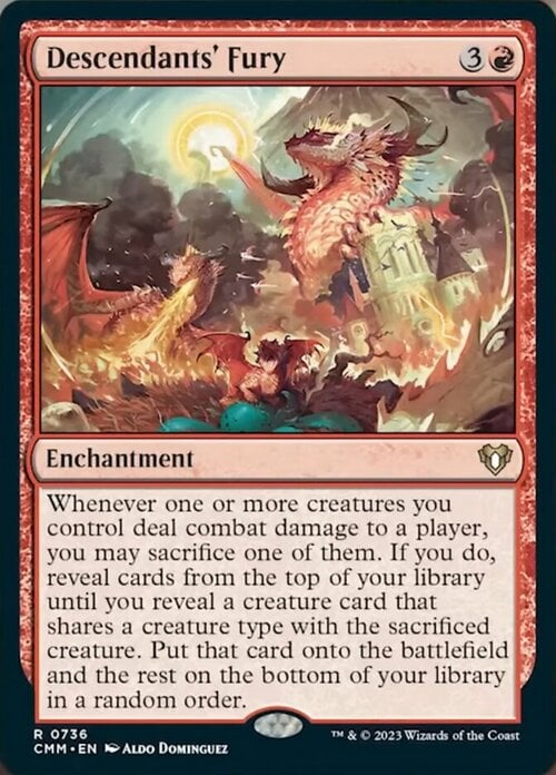 Descendants' Fury Card Front