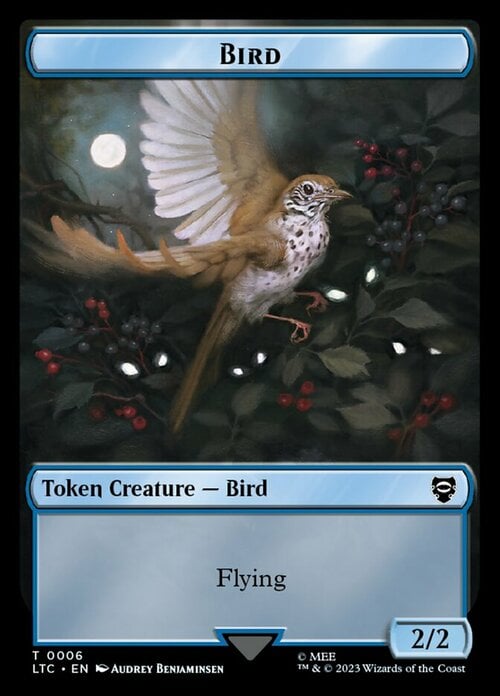 Bird // Elf Warrior Card Front