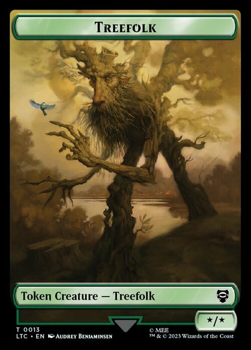 Treefolk // Food Card Front