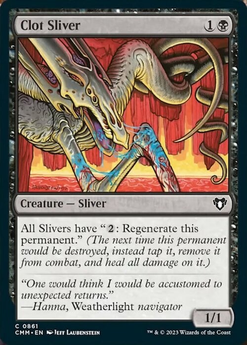 Clot Sliver Card Front