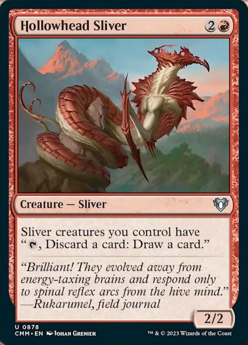 Hollowhead Sliver Card Front