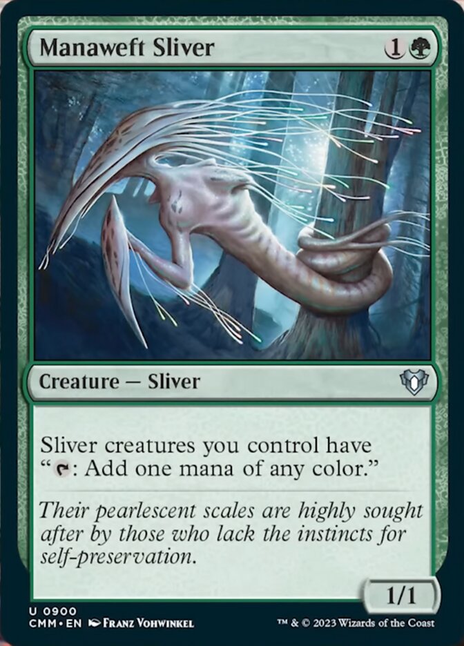 mtg sliver commander deck 2023 EDH Deck Hivelord 100 Magic Cards Custom Slivers Sliver Kindred 5 Color Creature Sliver Rarity Commander Masters Commander Decklists