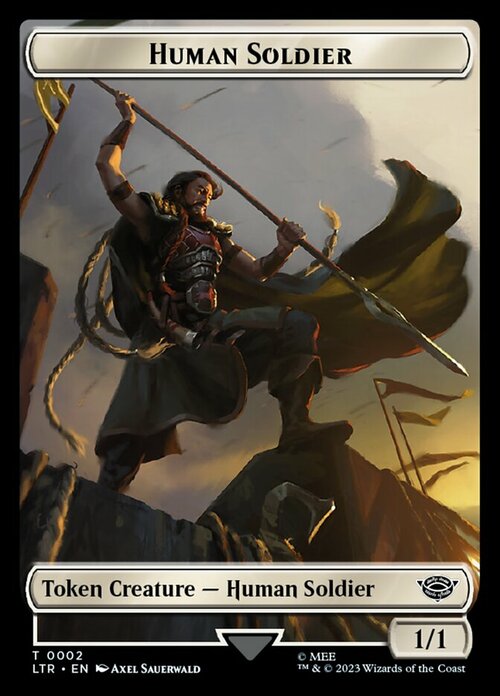 Human Soldier // Human Card Front