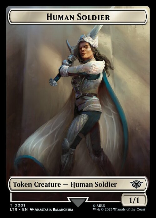 Human Soldier // Human Card Front
