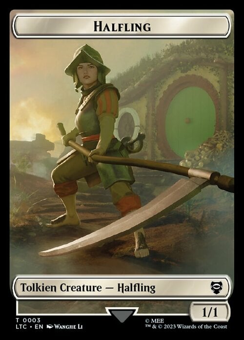 Halfling // Treasure Card Front