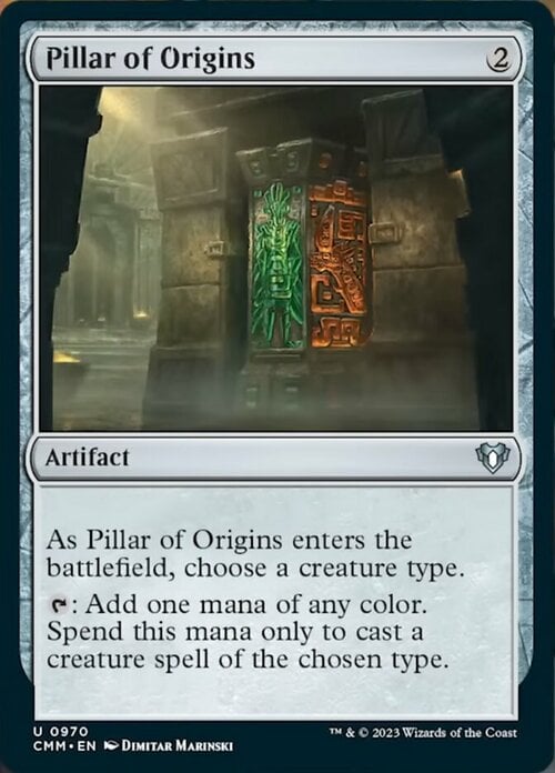 Pilastro delle Origini Card Front