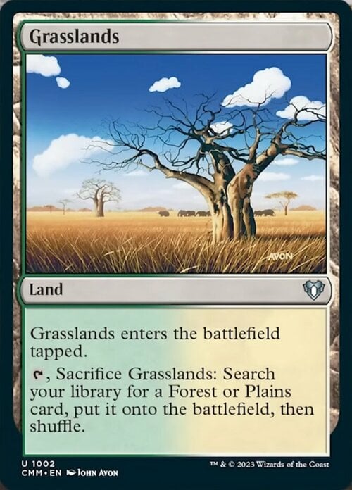 Grasslands Card Front