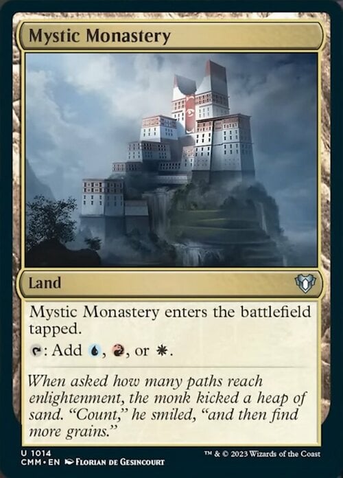 Mystic Monastery Card Front