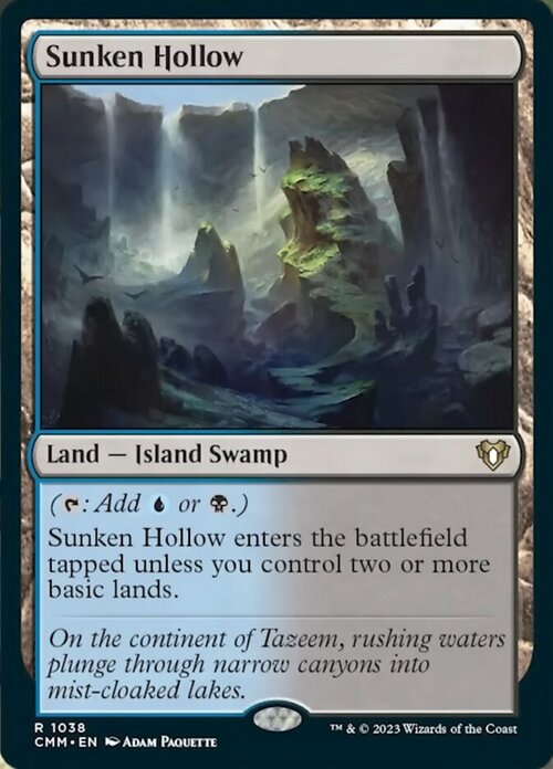 Sunken Hollow Card Front
