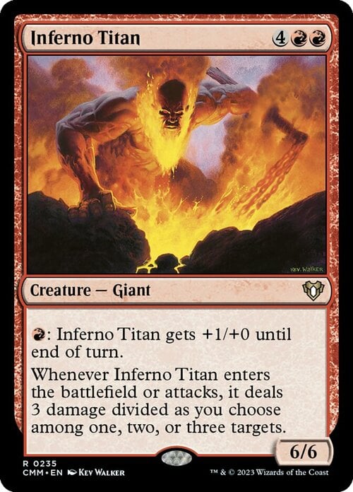 Titán infernal Frente