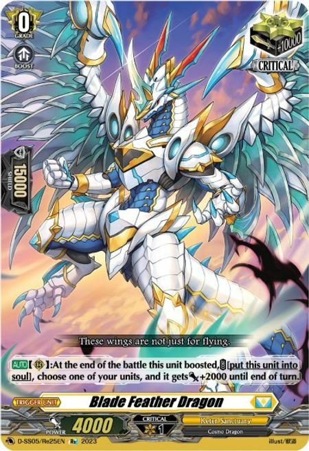 Blade Feather Dragon Card Front