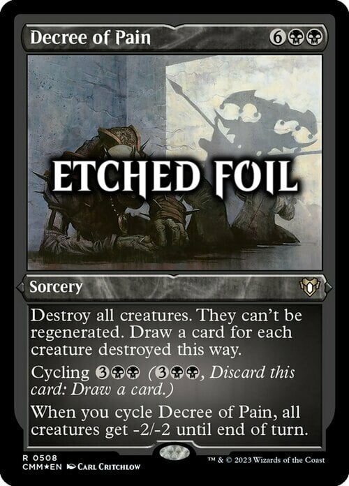 Decree of Pain Card Front