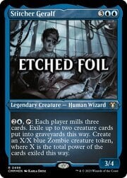 Stitcher Geralf · Etched Foil 496