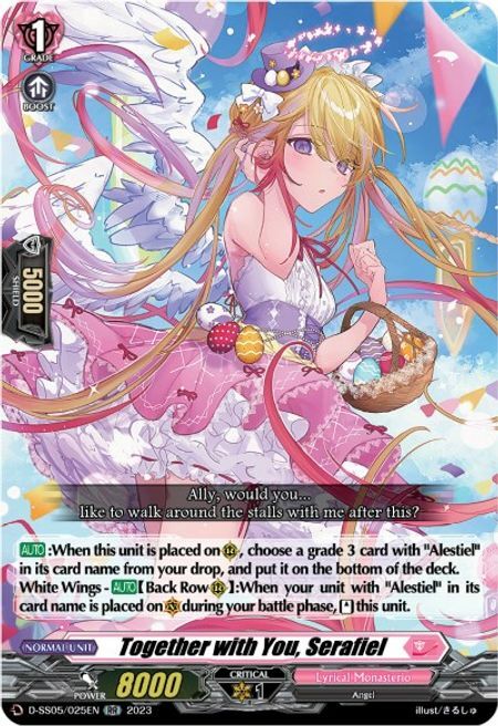 Together with You, Serafiel Card Front