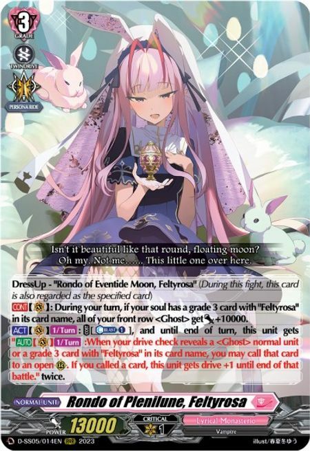 Rondo of Plenilune, Feltyrosa Card Front
