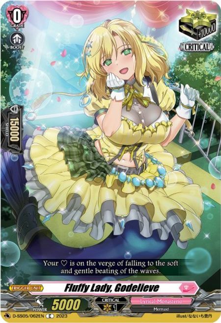 Fluffy Lady, Godelieve Card Front