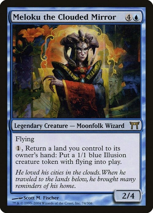 Meloku the Clouded Mirror Card Front