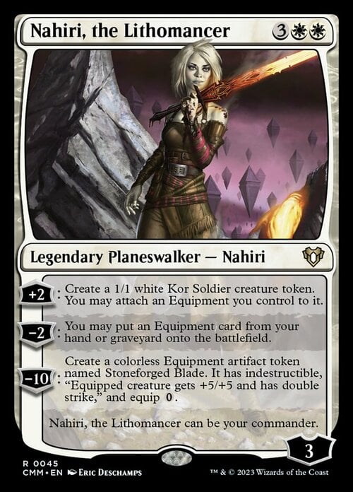 Nahiri, la Litomante Card Front