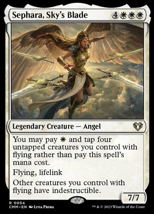 Sephara, Sky's Blade Card Front