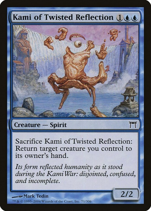 Kami of Twisted Reflection Card Front