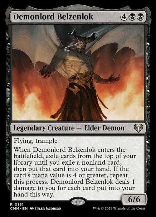 Demonlord Belzenlok Card Front