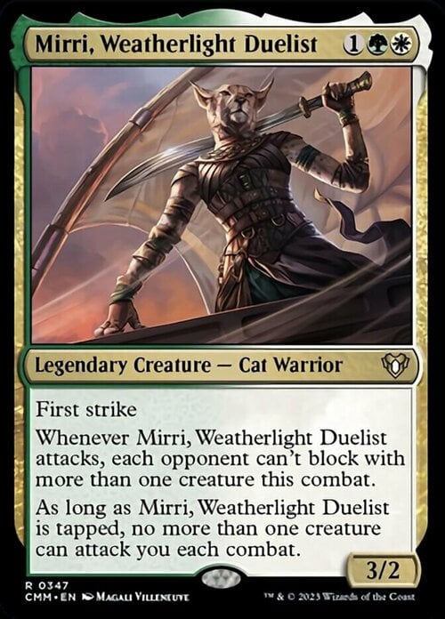 Mirri, Weatherlight Duelist Card Front