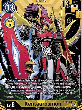 Kentaurosmon Card Front