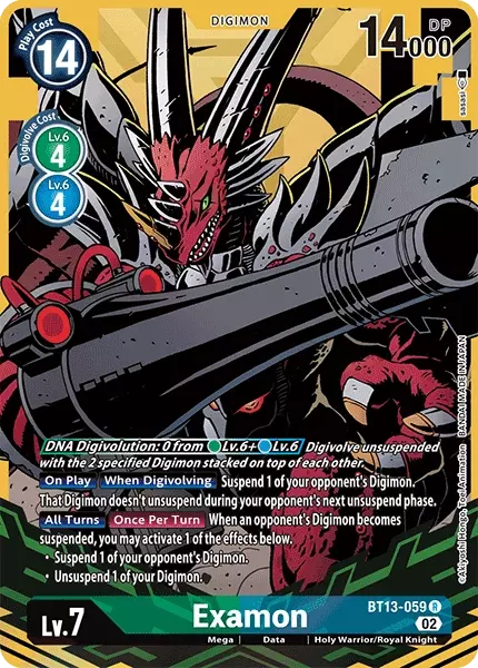 Examon Card Front