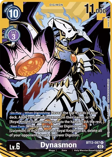 Dynasmon Card Front