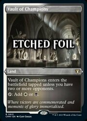 Vault of Champions · Etched Foil 621