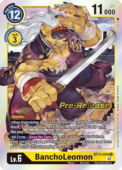 BanchLeomon Card Front