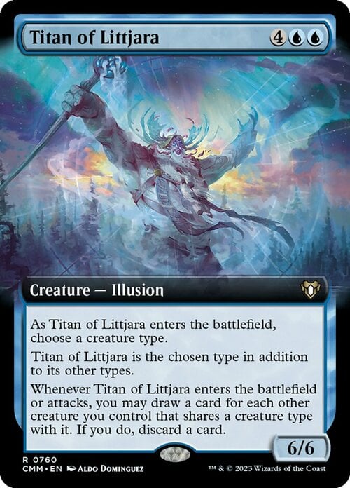 Titan of Littjara Card Front