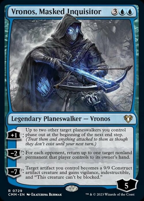 Vronos, Masked Inquisitor Card Front