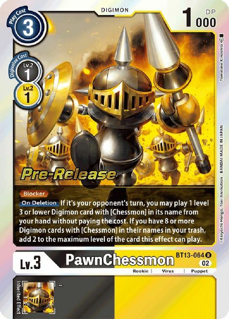 PawnChessmon Card Front