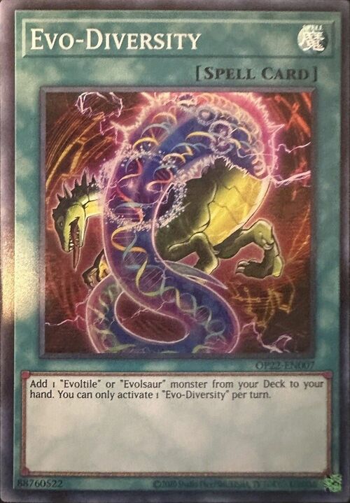 Evo-Diversity Card Front