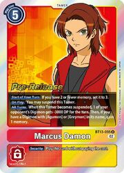 Marcus Damon · Pre-Release Stamped BT13-095pr