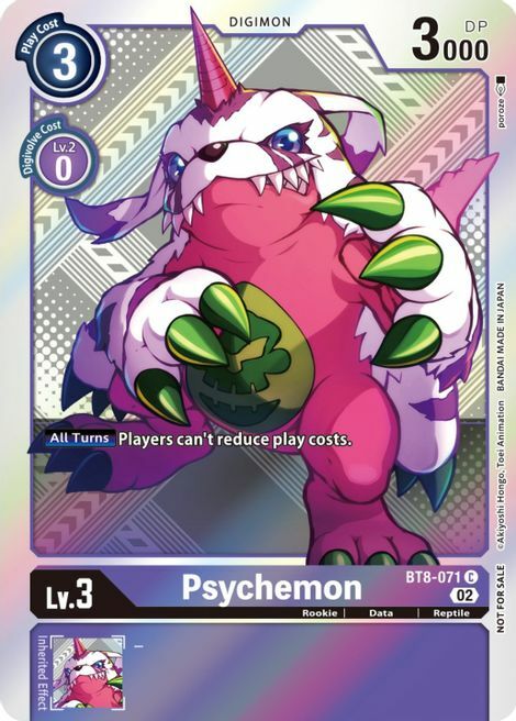 Psychemon Card Front