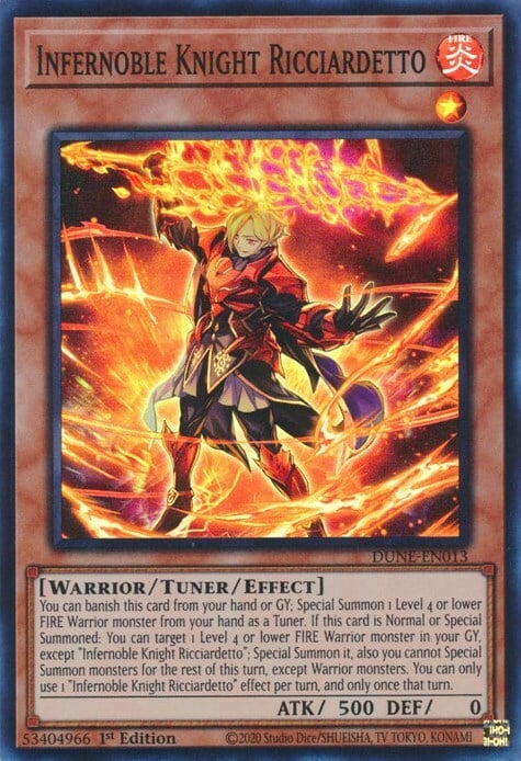 Infernoble Knight Ricciardetto Card Front