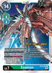 Examon · Pre-Release Stamped BT13-059pr