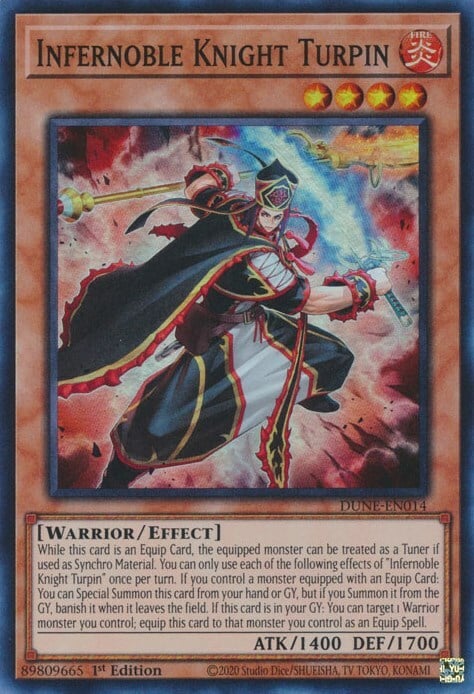 Infernoble Knight Turpin Card Front