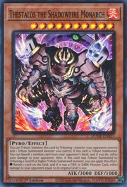 Thestalos the Shadowfire Monarch · Super Rare 023